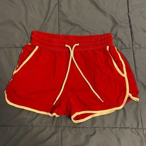 H&M Red Short Shorts